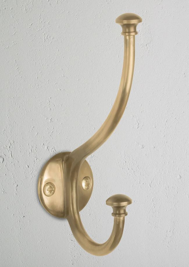 10080 Garderobehaken gold